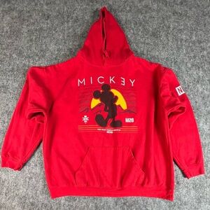 MICKEY MOUSE "TOO MANY PEOPLE GROW UP" HOODIE Disney NEFF Sweatshirt Unisex XXL